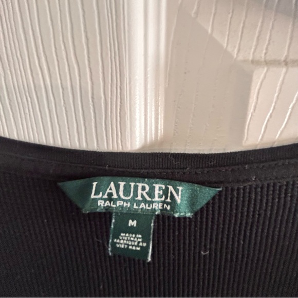 LAUREN RALPH LAUREN Black Long Midi Dress - Picture 2 of 2